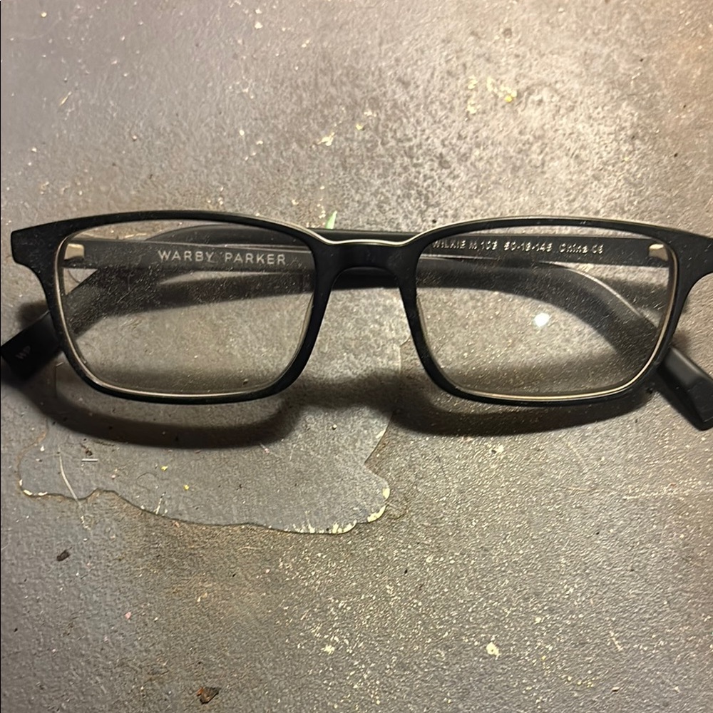 Warby Parker Black Glasses